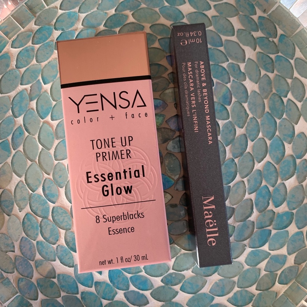 Yensa Glow Primer and Maëlle Mascara Set